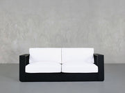2 - Seat Modular Loveseat Aluminum Outdoor - 7th Avenue