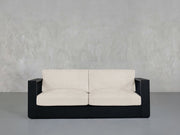 2 - Seat Modular Loveseat Aluminum Outdoor - 7th Avenue