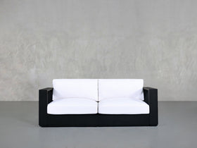 2 - Seat Modular Loveseat Aluminum Outdoor - 7th Avenue