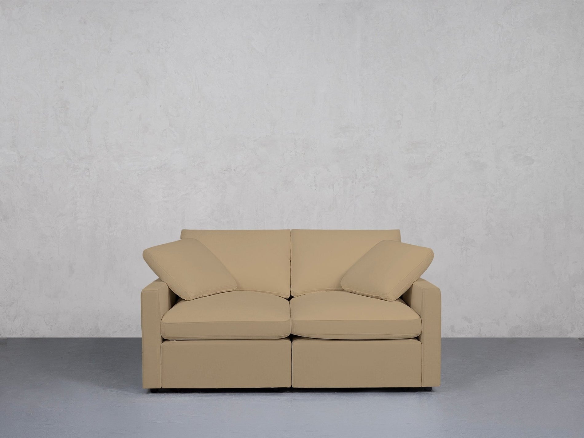 2-Seat Modular Loveseat (Thin Arms) - 7th Avenue