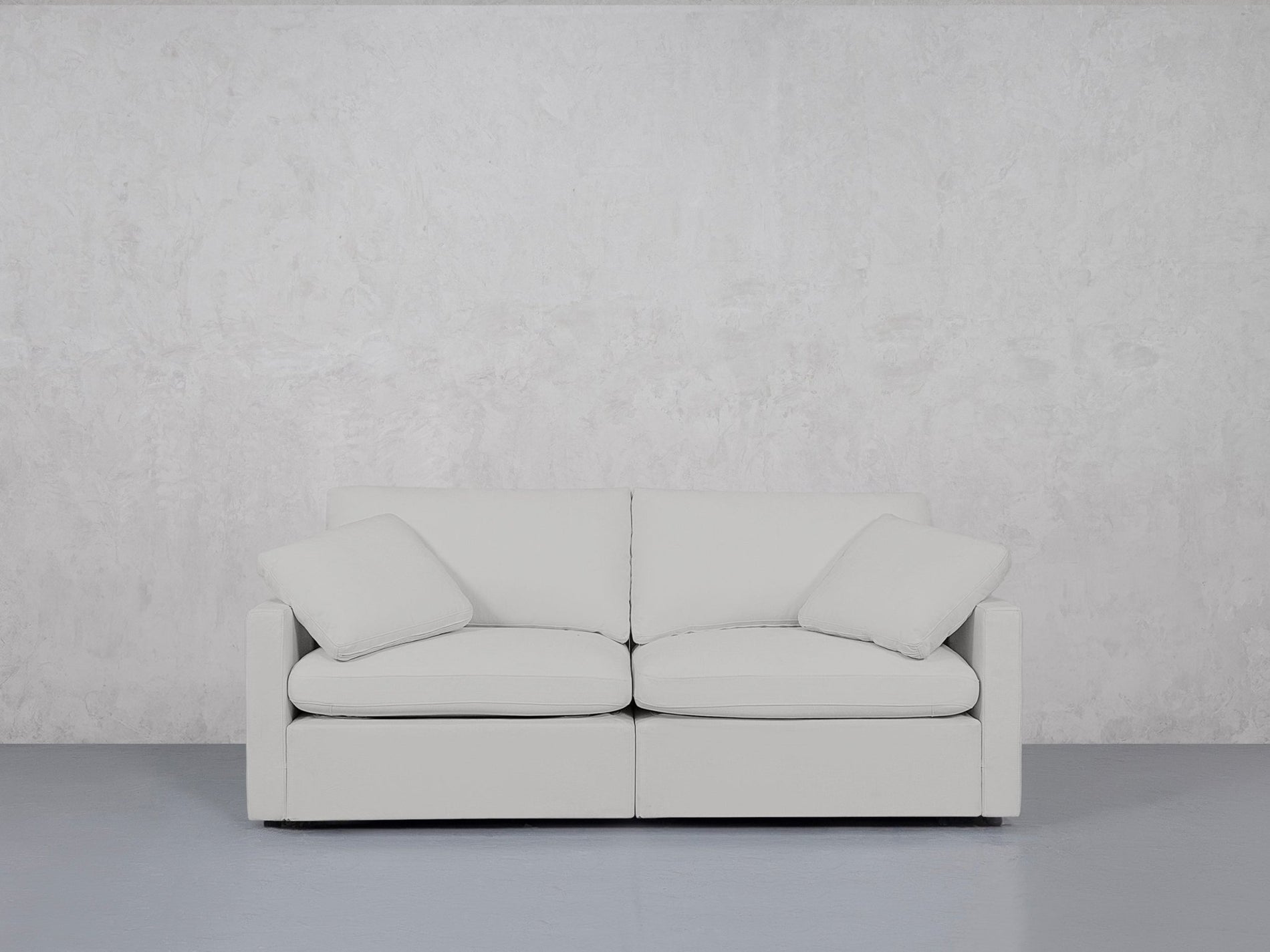 2-Seat Modular Loveseat (Thin Arms) - 7th Avenue