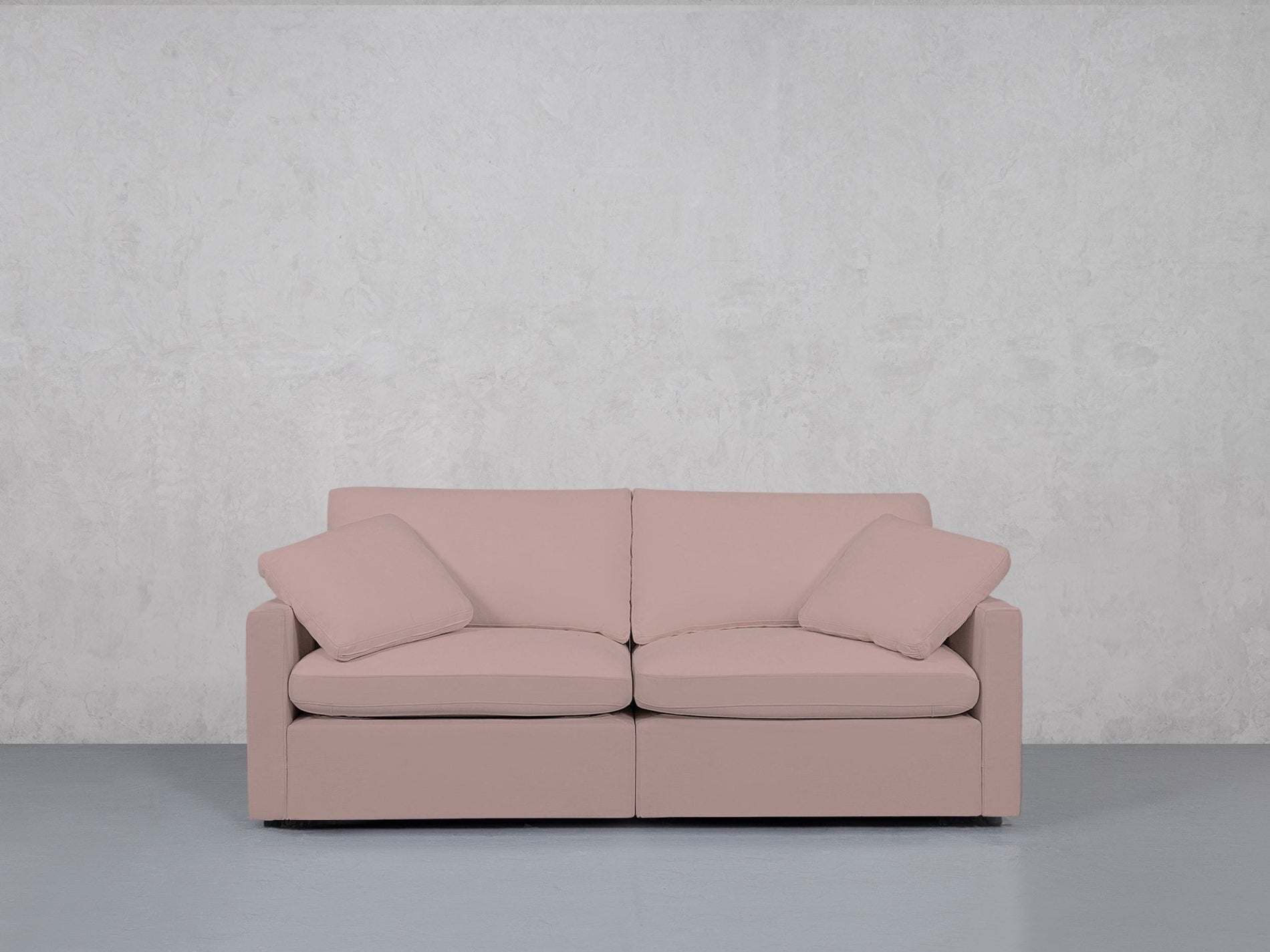 2-Seat Modular Loveseat (Thin Arms) - 7th Avenue