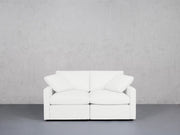 2-Seat Modular Loveseat (Thin Arms) - 7th Avenue