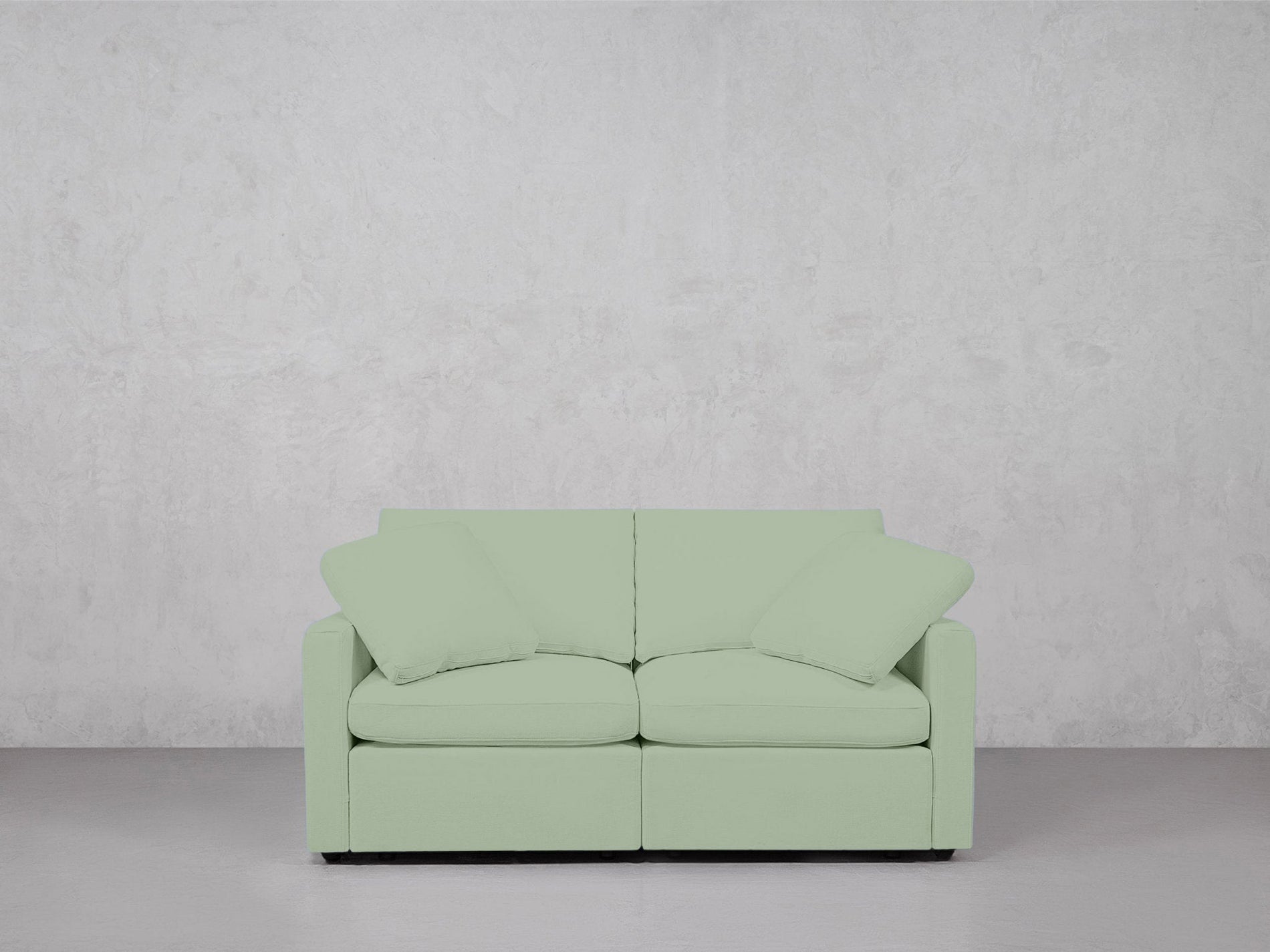 2-Seat Modular Loveseat (Thin Arms) - 7th Avenue