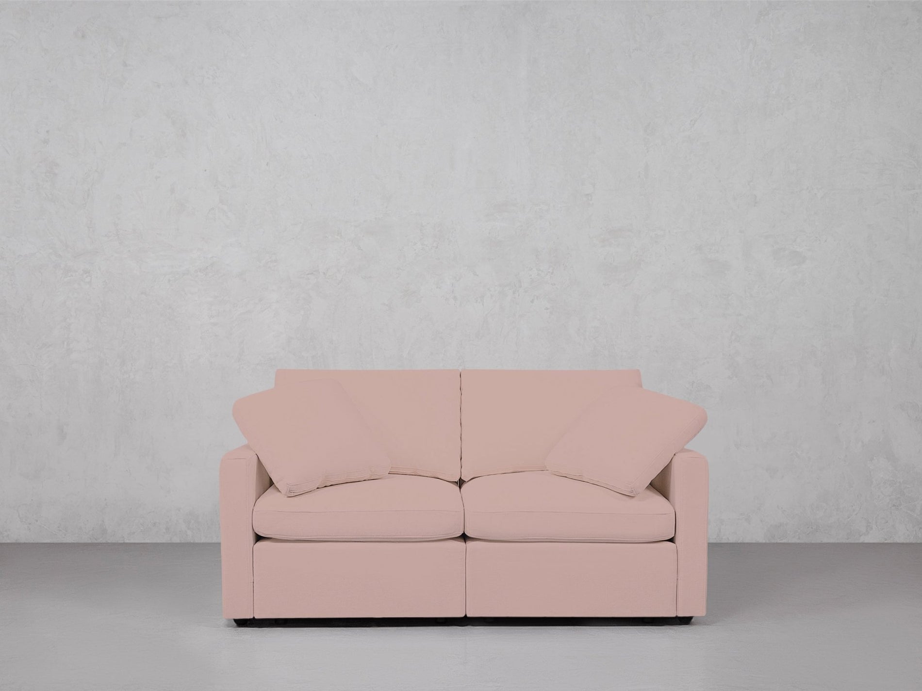 2-Seat Modular Loveseat (Thin Arms) - 7th Avenue