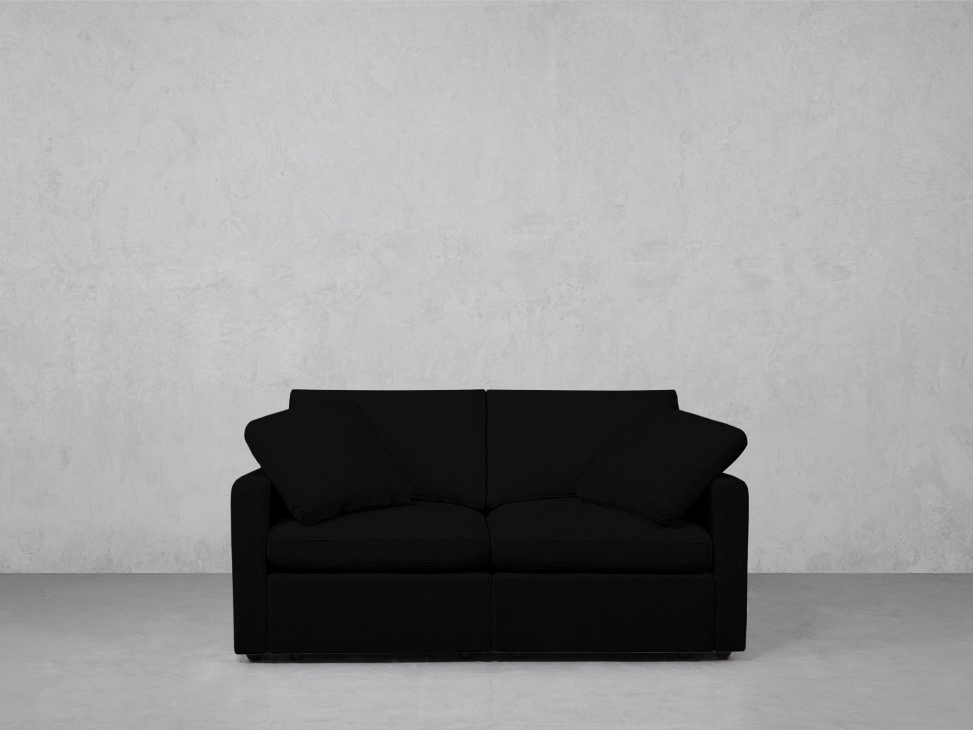 2-Seat Modular Loveseat (Thin Arms) - 7th Avenue