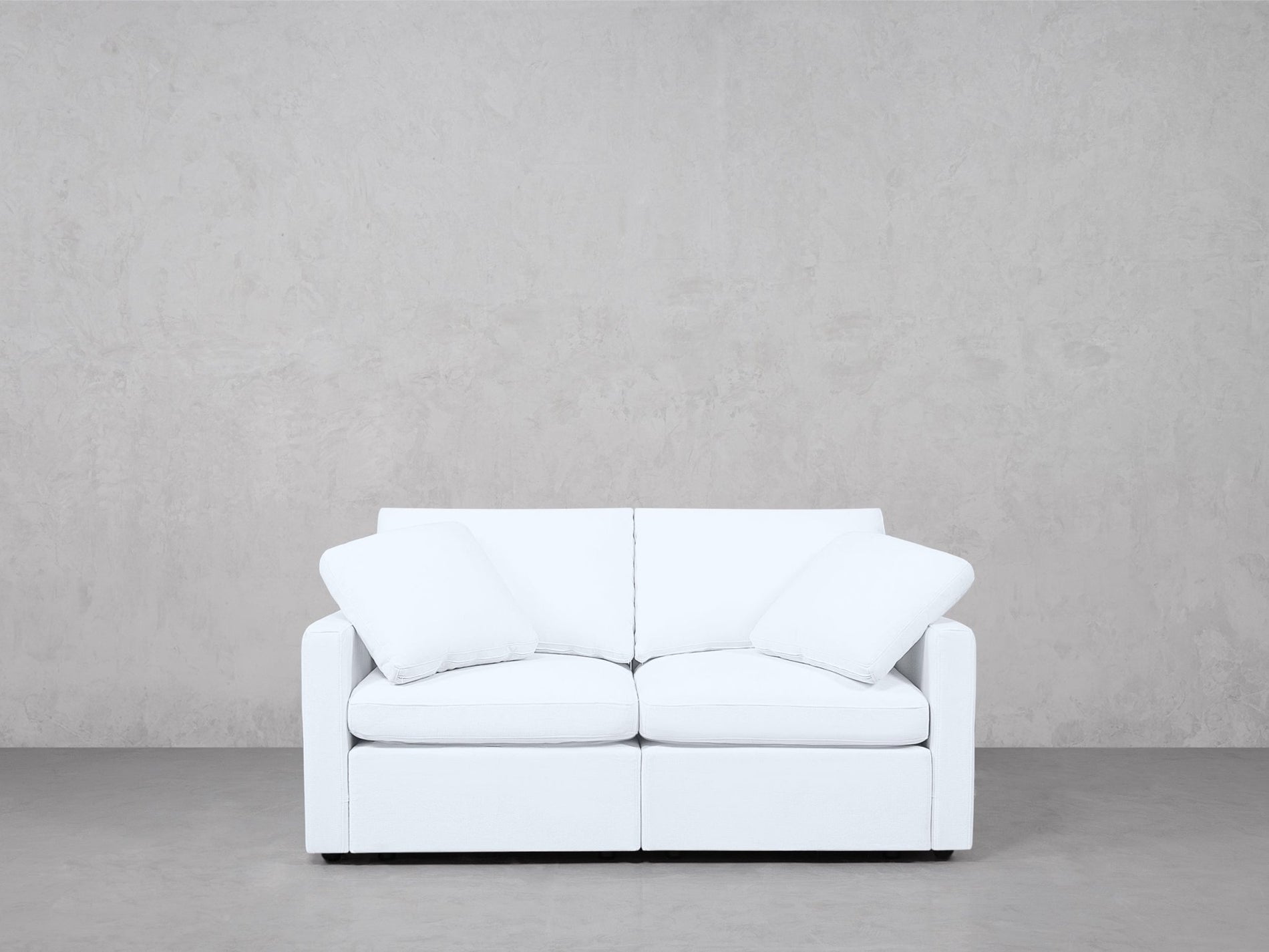 2-Seat Modular Loveseat (Thin Arms) - 7th Avenue