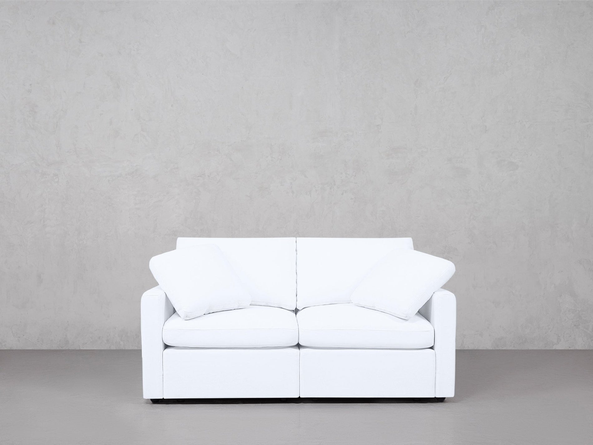 2-Seat Modular Loveseat (Thin Arms) - 7th Avenue