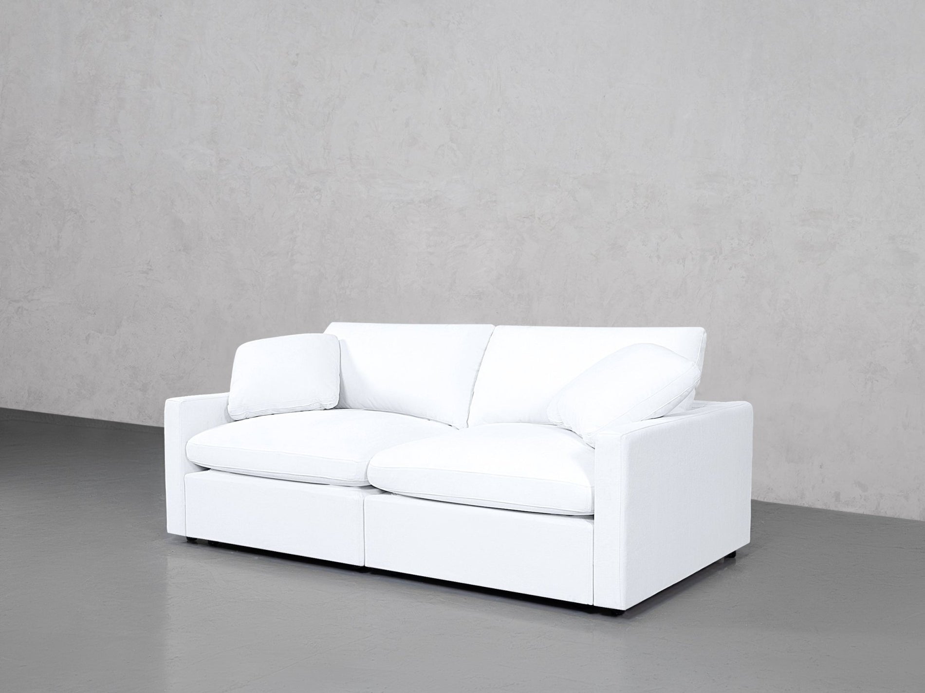 2-Seat Modular Loveseat (Thin Arms) - 7th Avenue