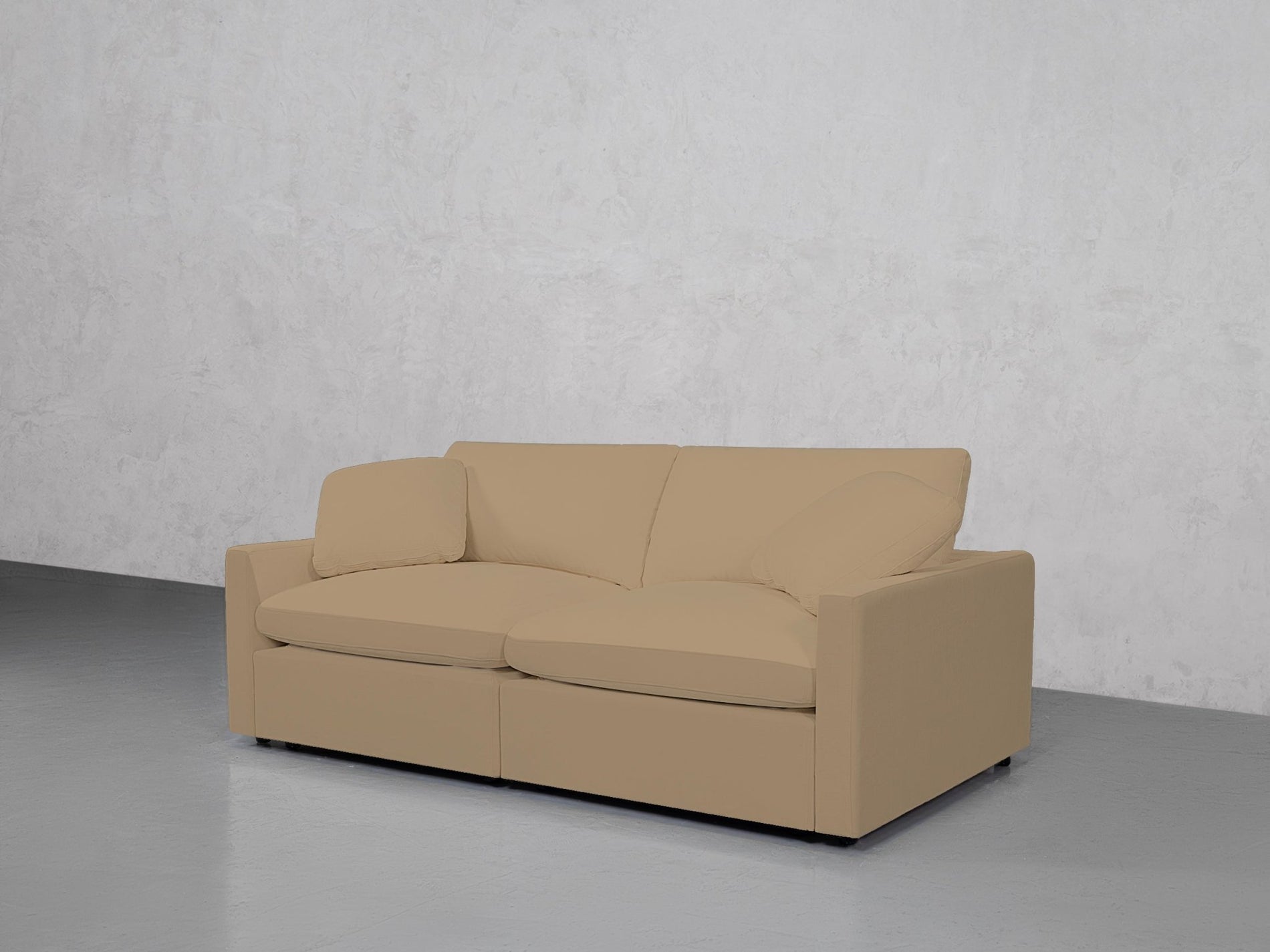 2-Seat Modular Loveseat (Thin Arms) - 7th Avenue