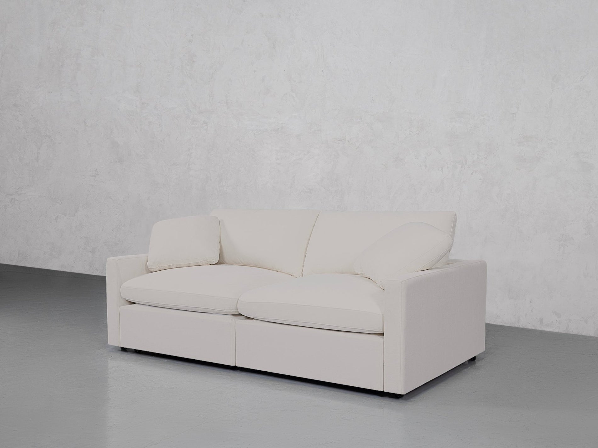 2-Seat Modular Loveseat (Thin Arms) - 7th Avenue