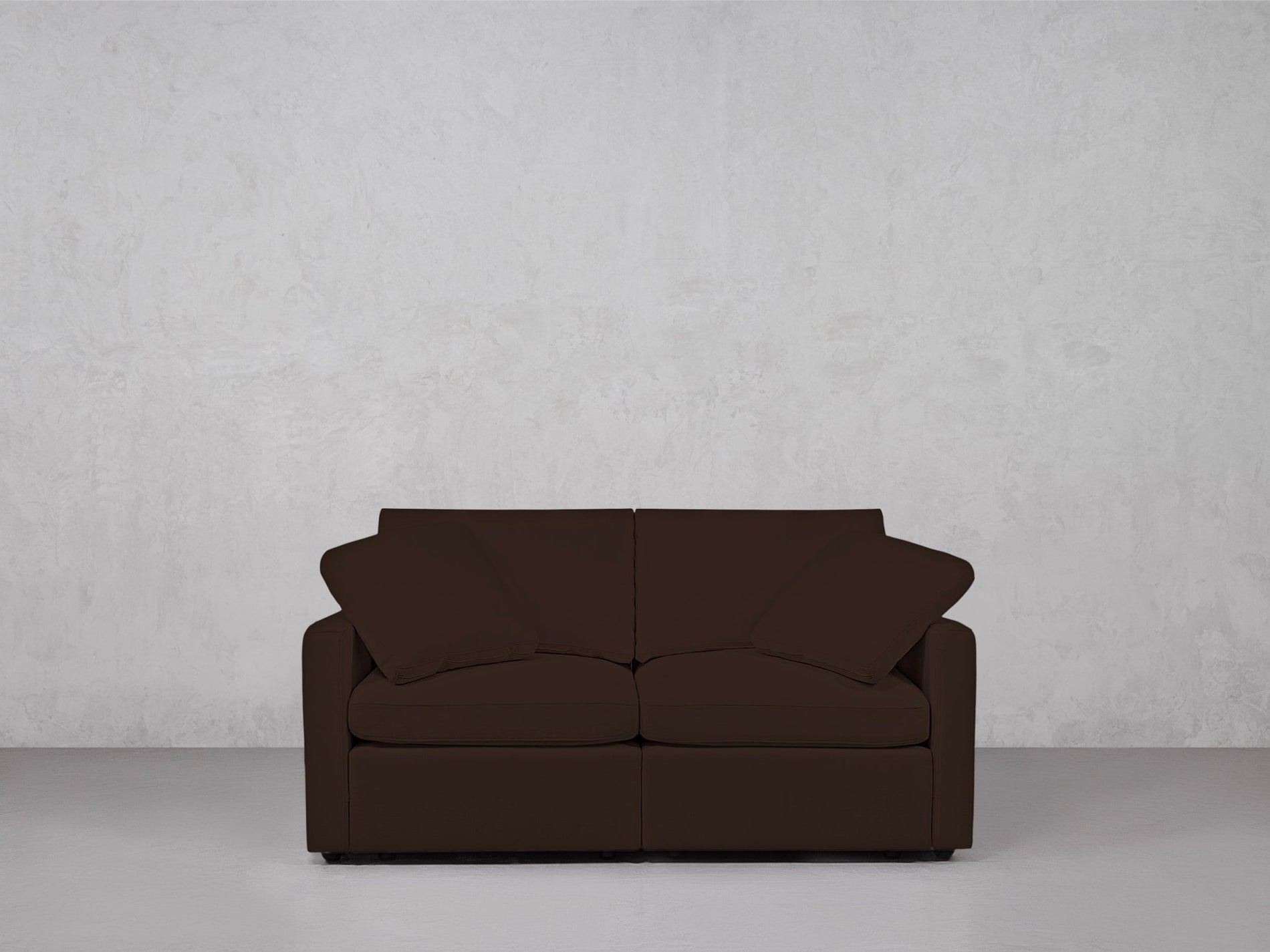 2-Seat Modular Loveseat (Thin Arms) - 7th Avenue