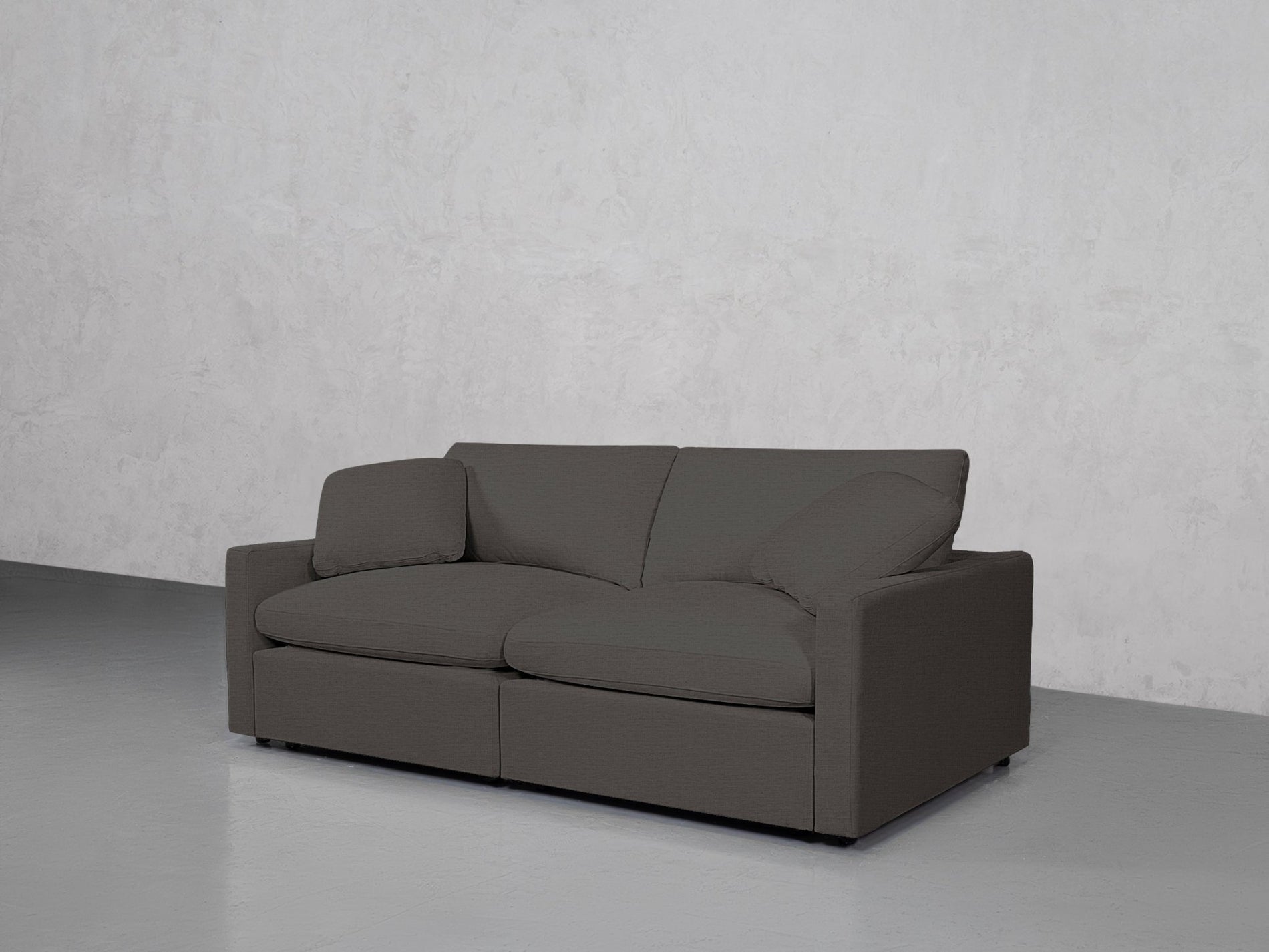 2-Seat Modular Loveseat (Thin Arms) - 7th Avenue
