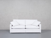 2-Seat Modular Loveseat (Thin Arms) - 7th Avenue