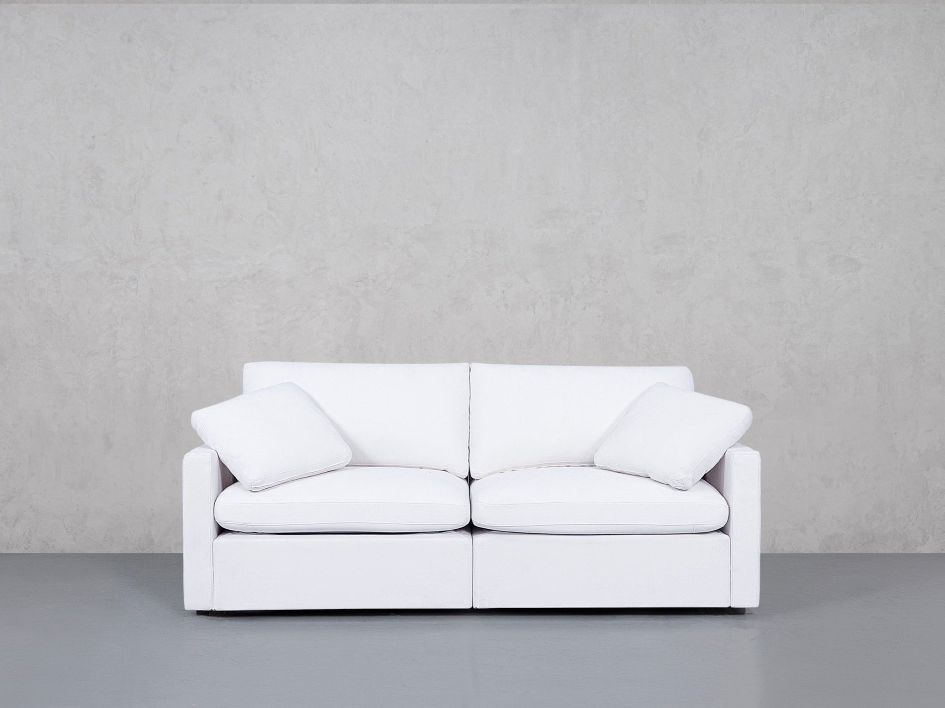 2-Seat Modular Loveseat (Thin Arms) - 7th Avenue