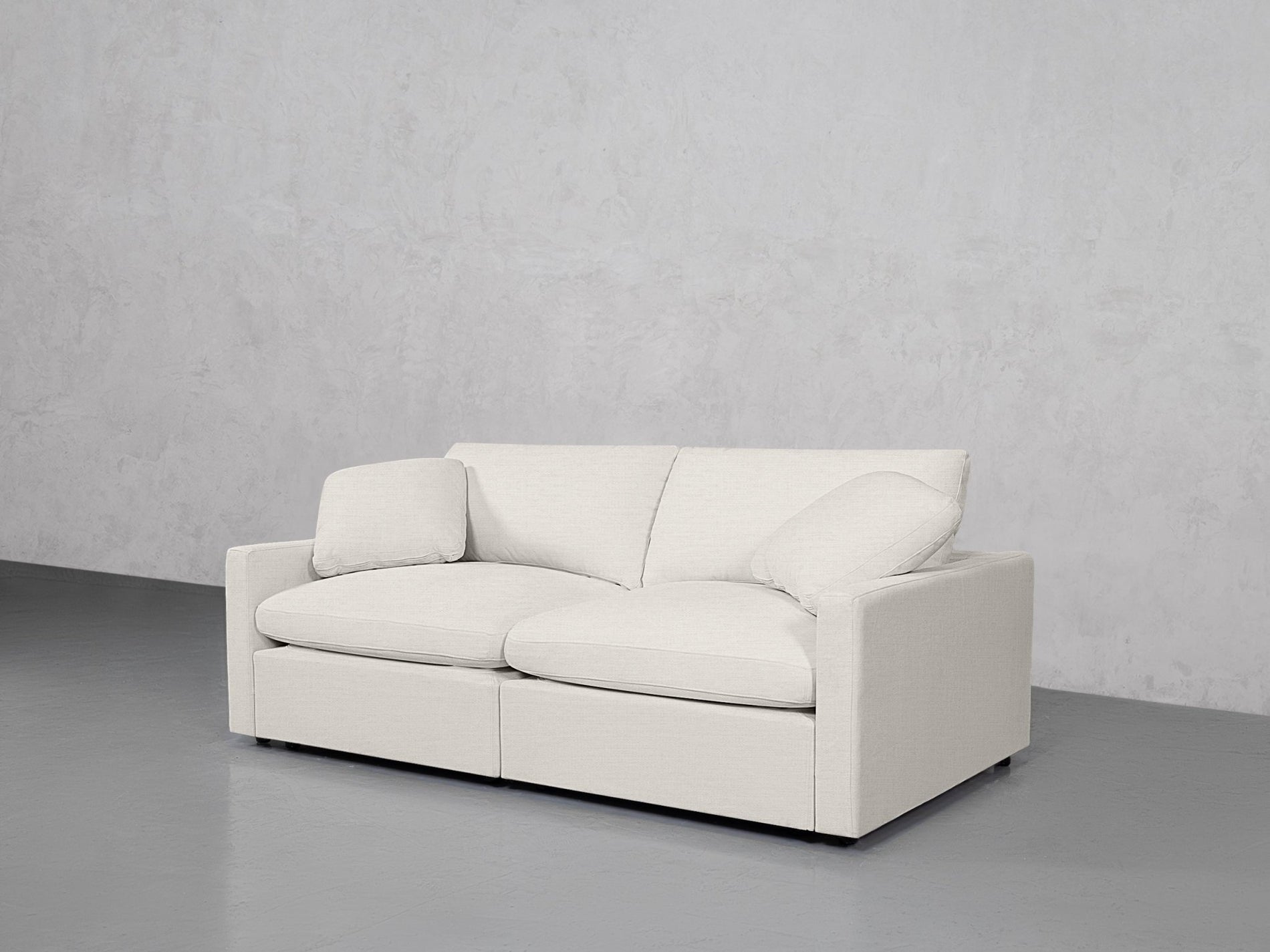 2-Seat Modular Loveseat (Thin Arms) - 7th Avenue