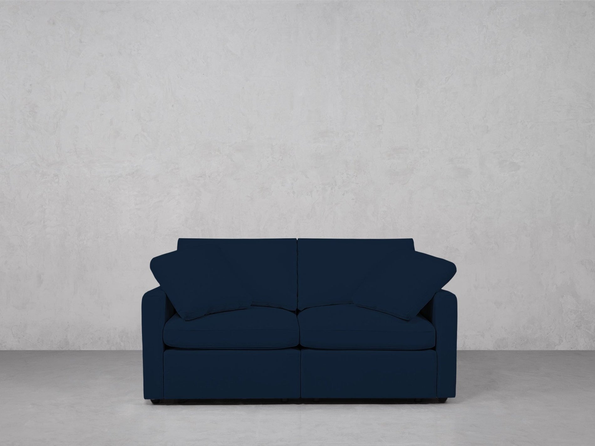 2-Seat Modular Loveseat (Thin Arms) - 7th Avenue
