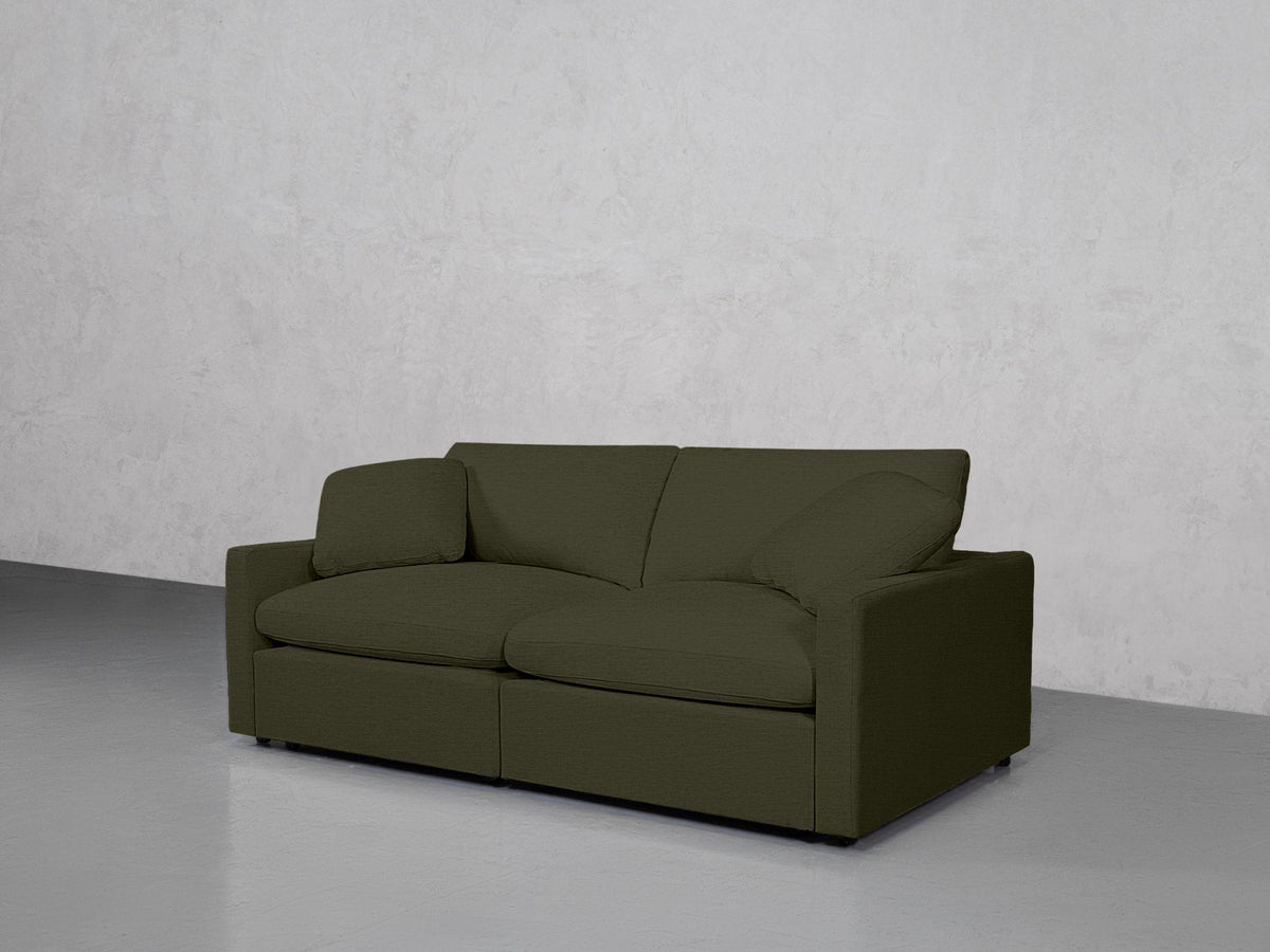 2-Seat Modular Loveseat (Thin Arms) - 7th Avenue