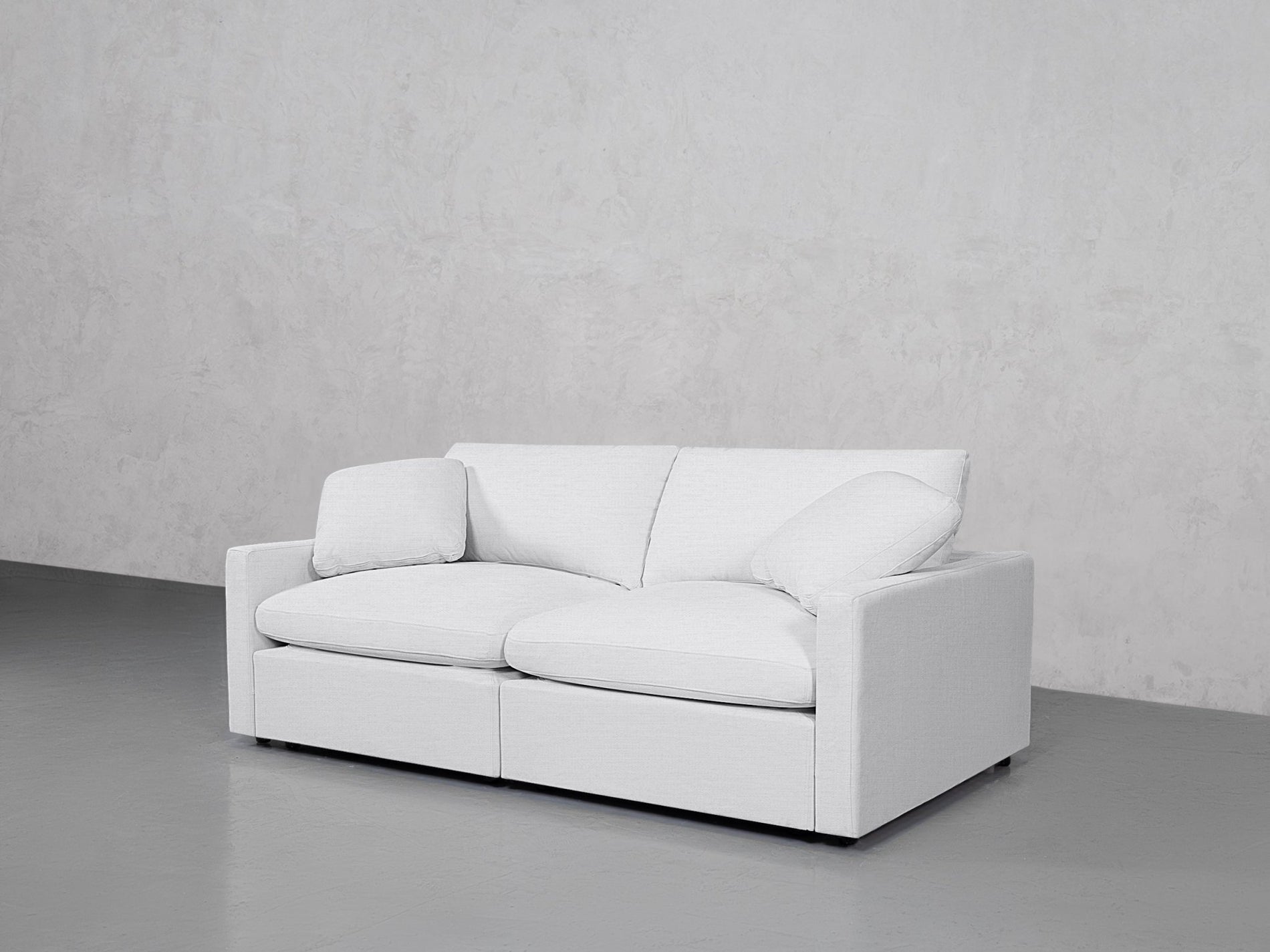 2-Seat Modular Loveseat (Thin Arms) - 7th Avenue