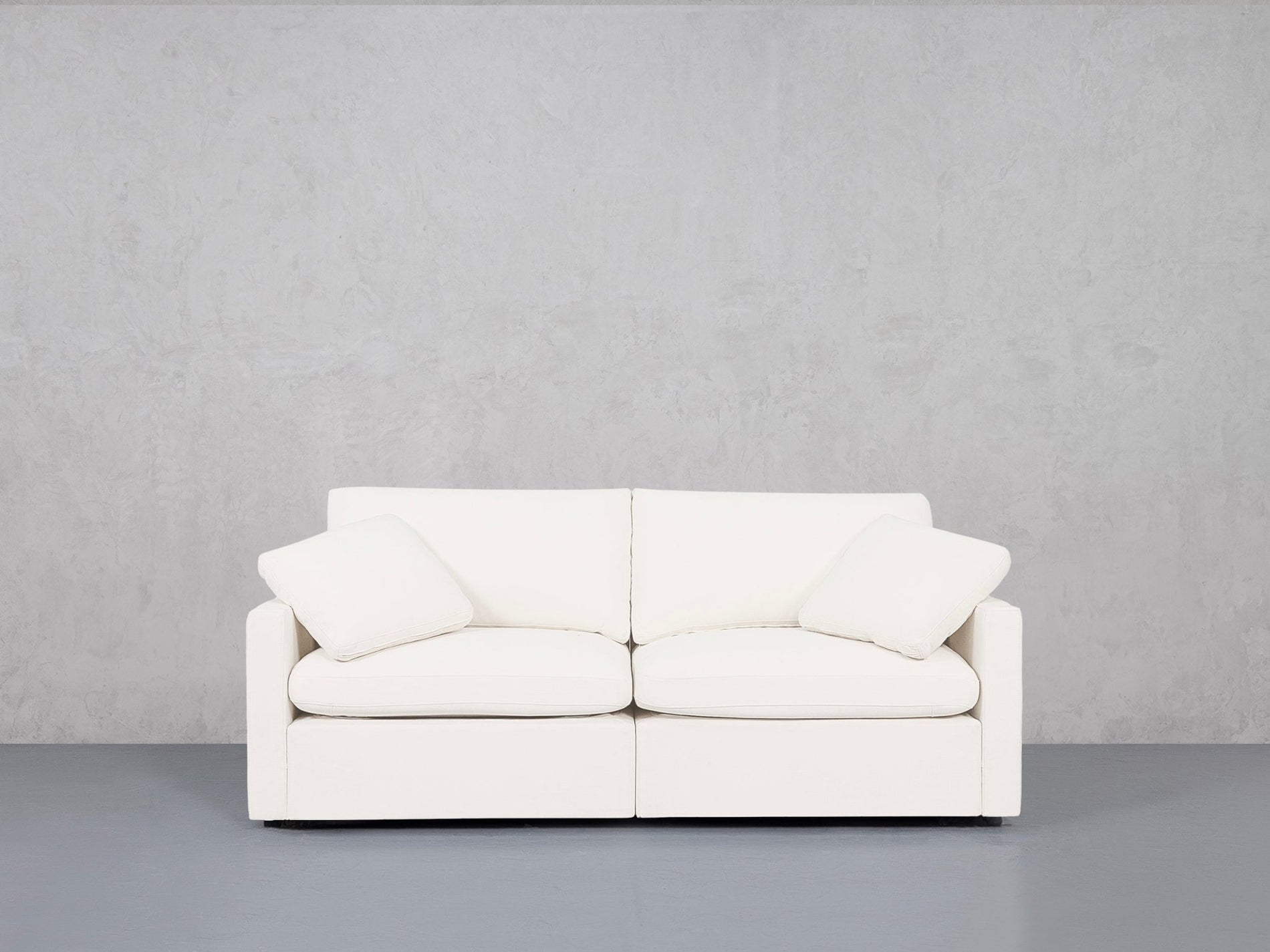 2-Seat Modular Loveseat (Thin Arms) - 7th Avenue