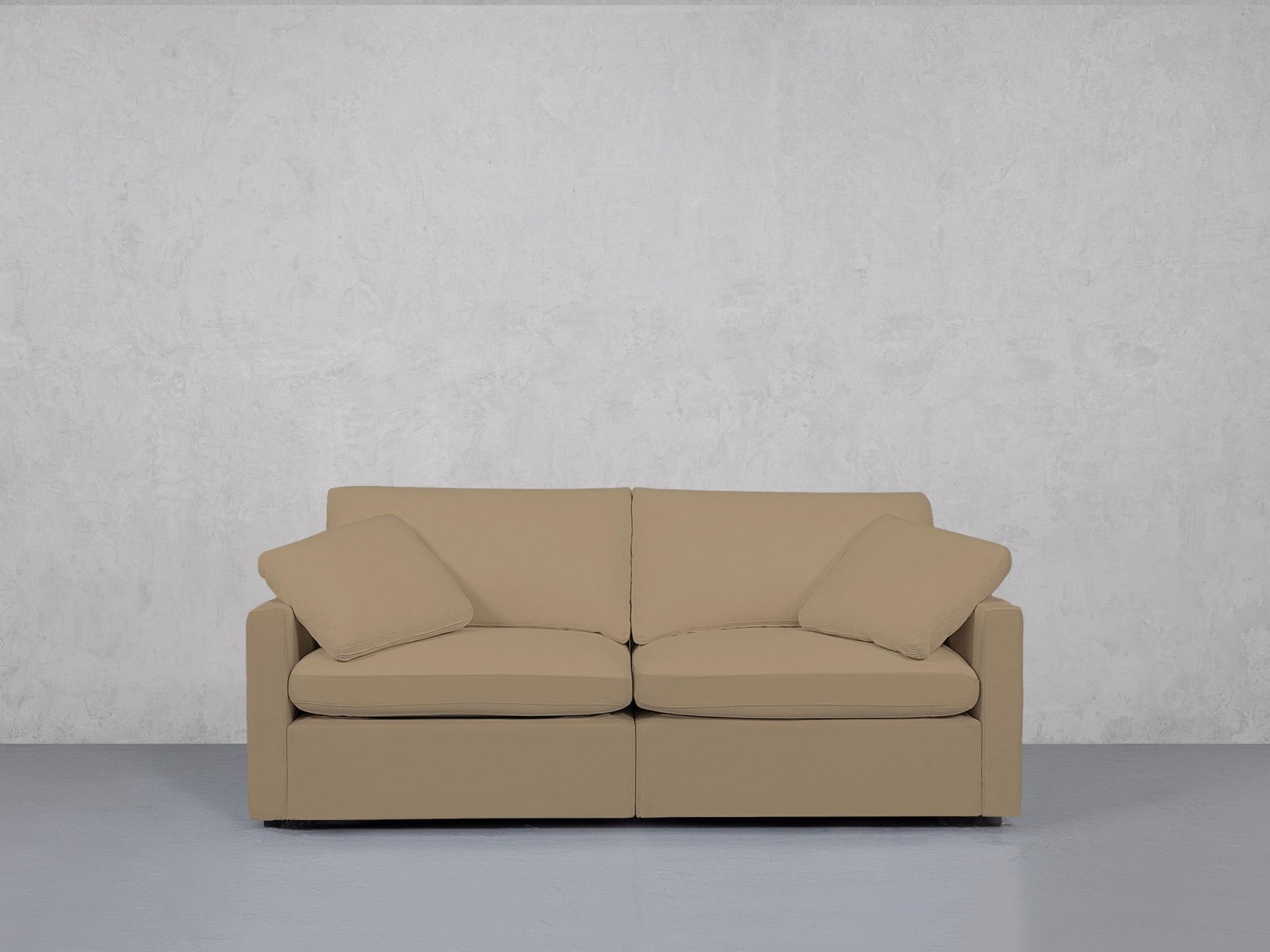 2-Seat Modular Loveseat (Thin Arms) - 7th Avenue
