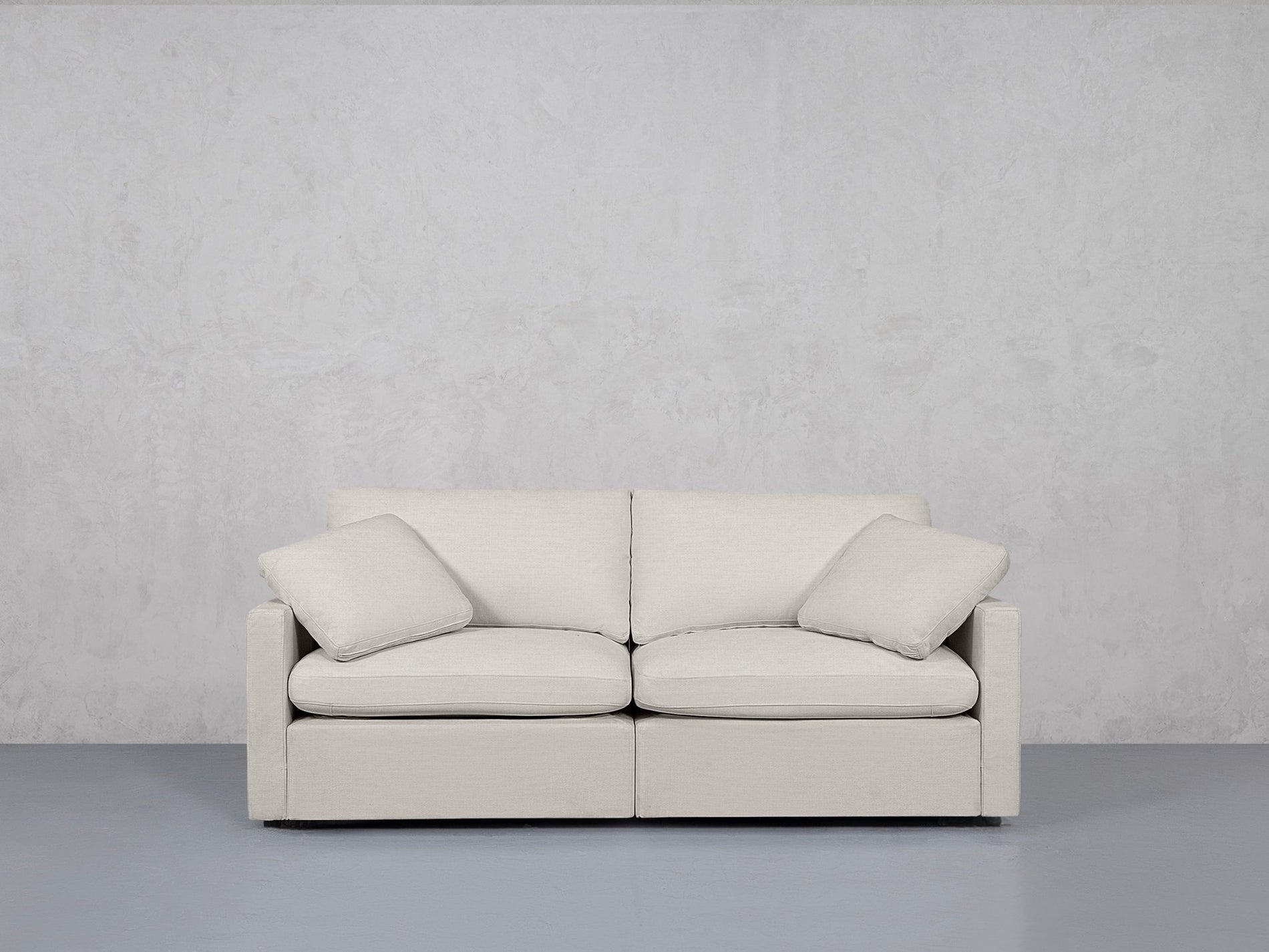 2-Seat Modular Loveseat (Thin Arms) - 7th Avenue