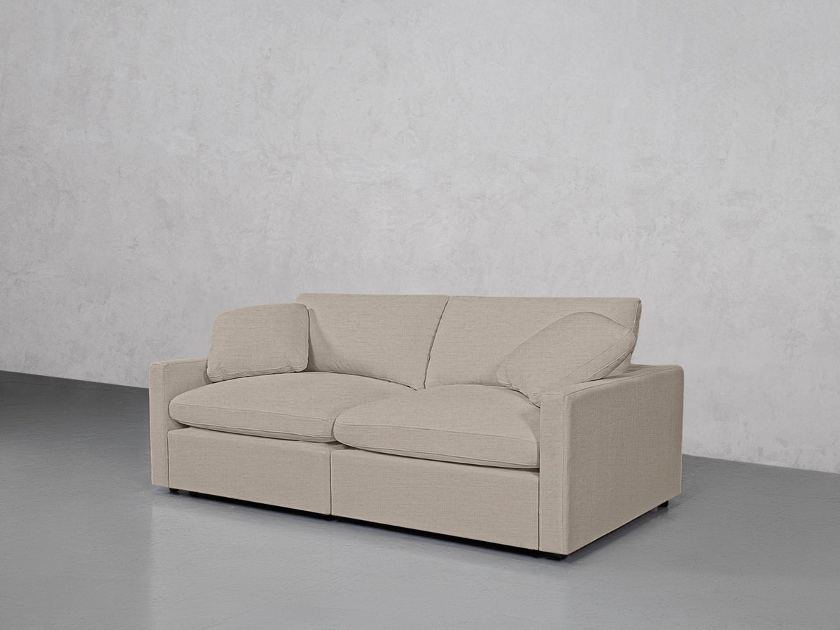 2-Seat Modular Loveseat (Thin Arms) - 7th Avenue