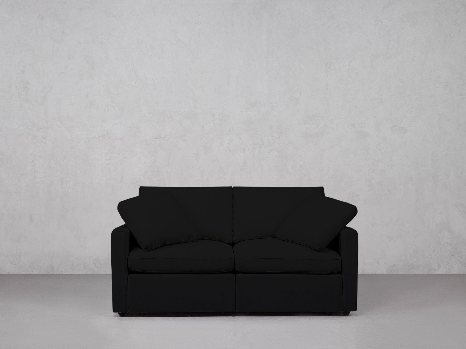 2-Seat Modular Loveseat (Thin Arms) - 7th Avenue