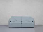 2-Seat Modular Loveseat (Thin Arms) - 7th Avenue