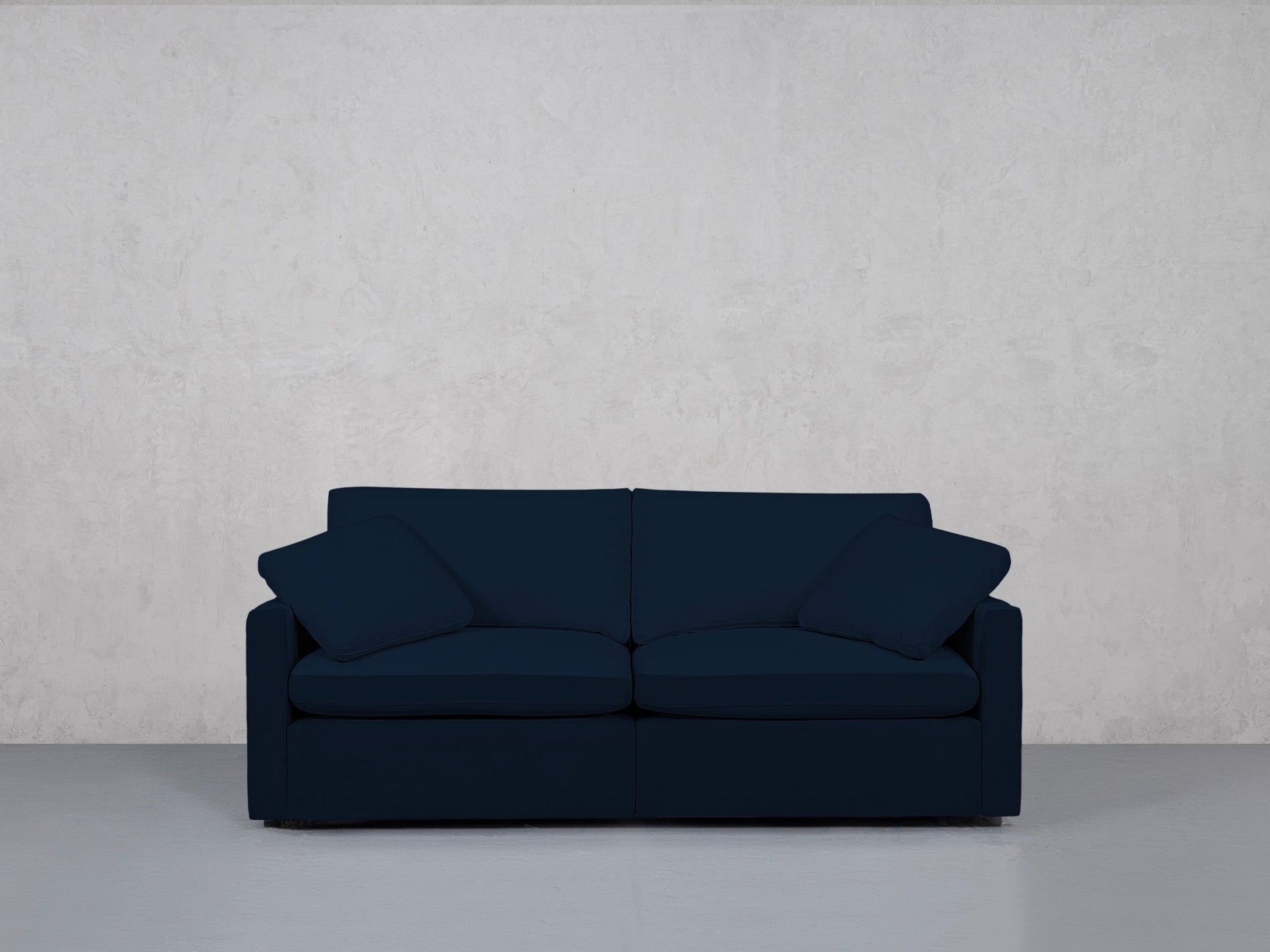2-Seat Modular Loveseat (Thin Arms) - 7th Avenue