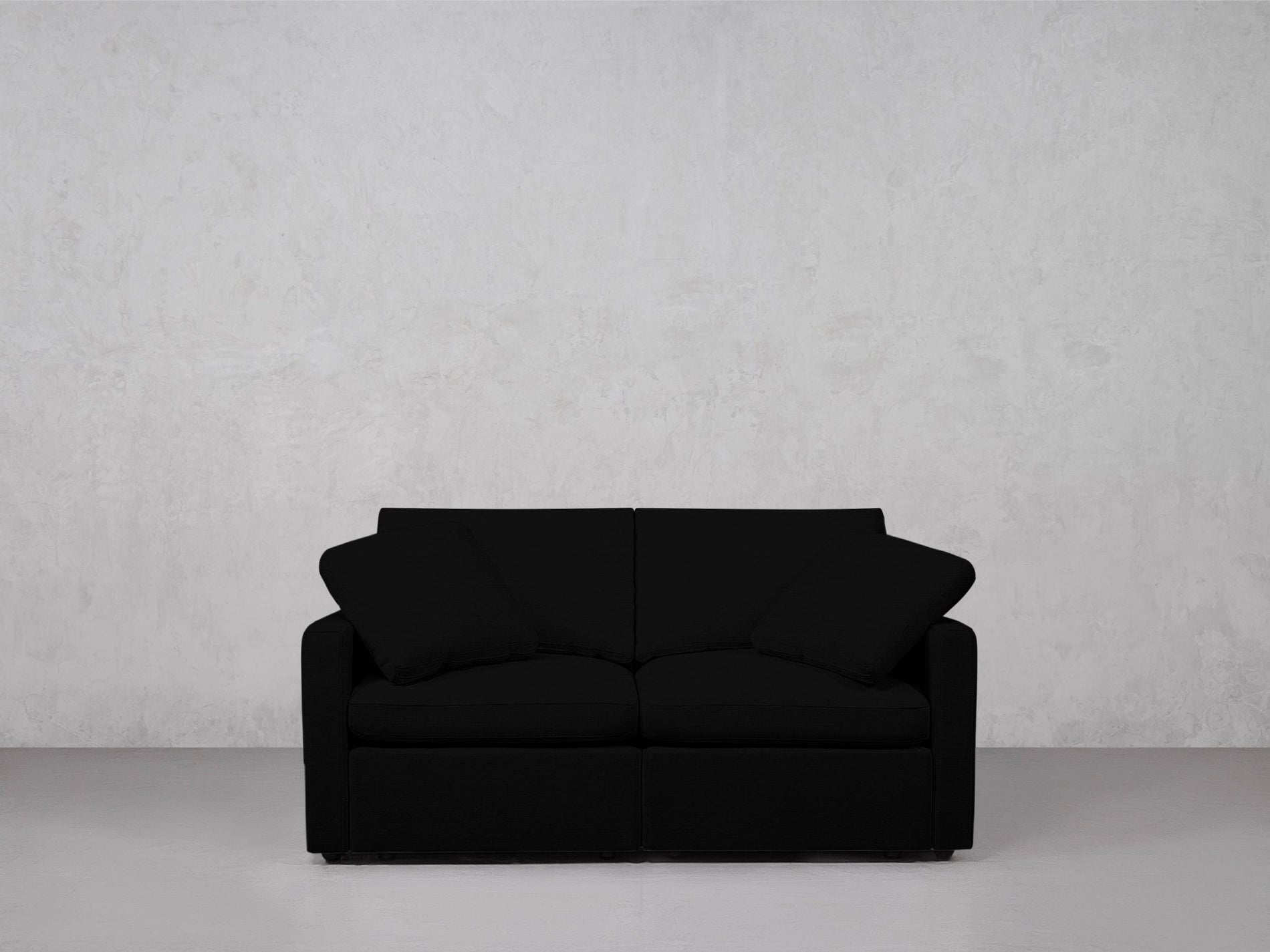 2-Seat Modular Loveseat (Thin Arms) - 7th Avenue