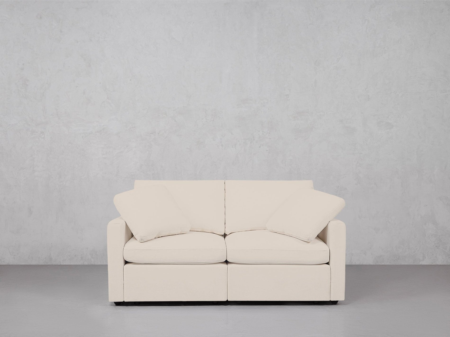 2-Seat Modular Loveseat (Thin Arms) - 7th Avenue