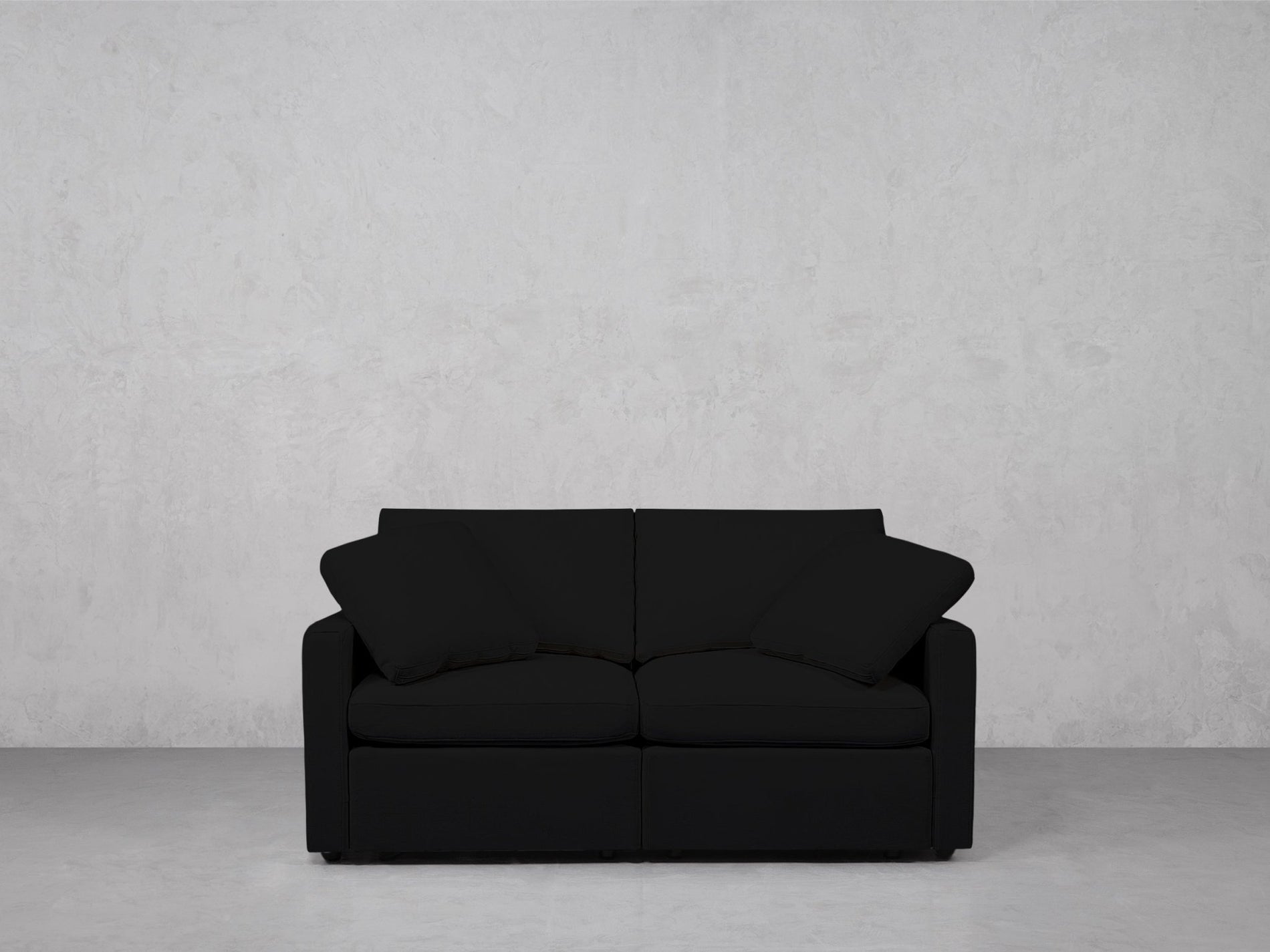 2-Seat Modular Loveseat (Thin Arms) - 7th Avenue