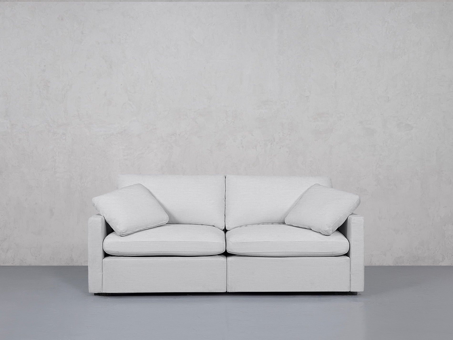 2-Seat Modular Loveseat (Thin Arms) - 7th Avenue