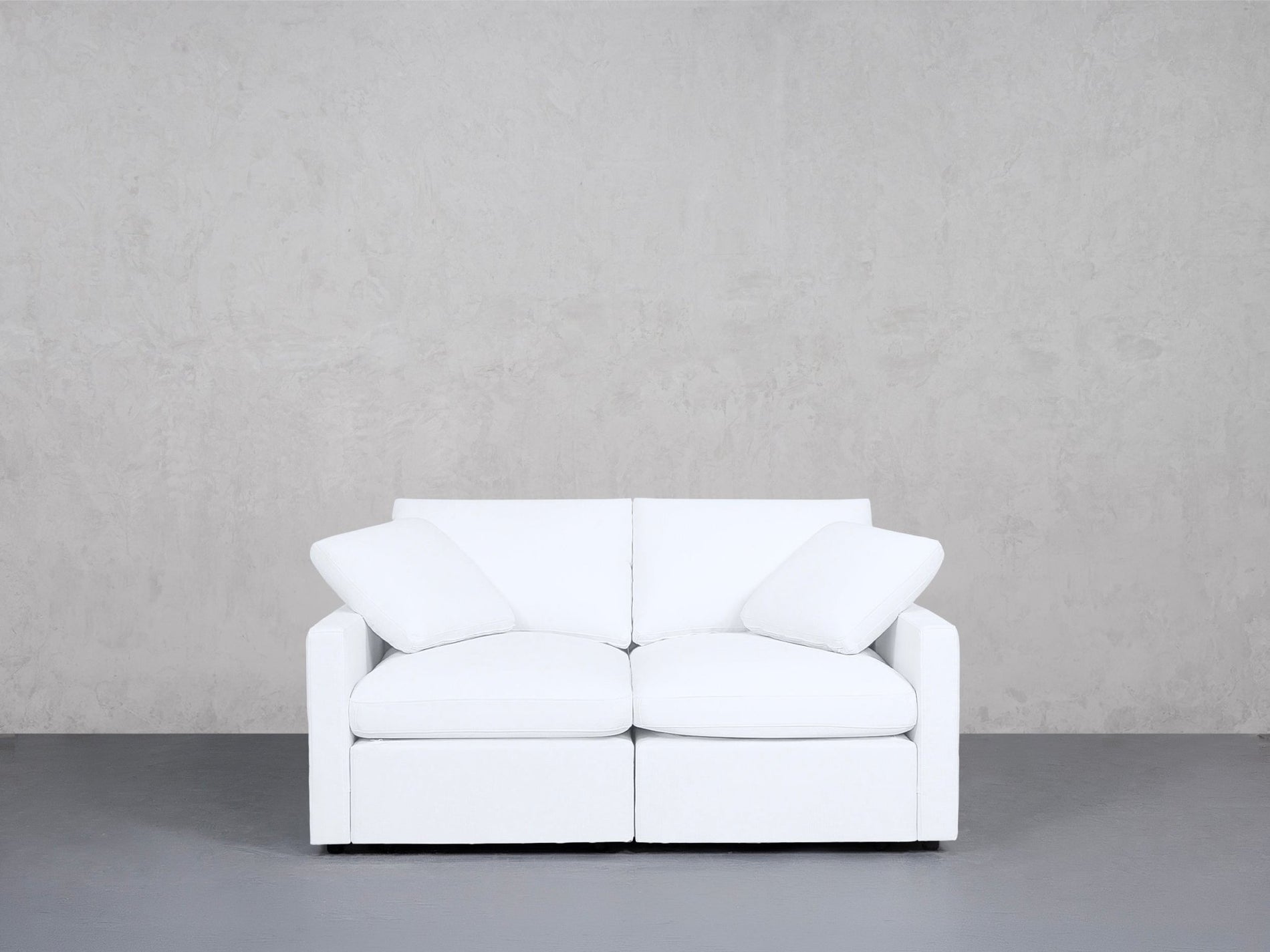2-Seat Modular Loveseat (Thin Arms) - 7th Avenue