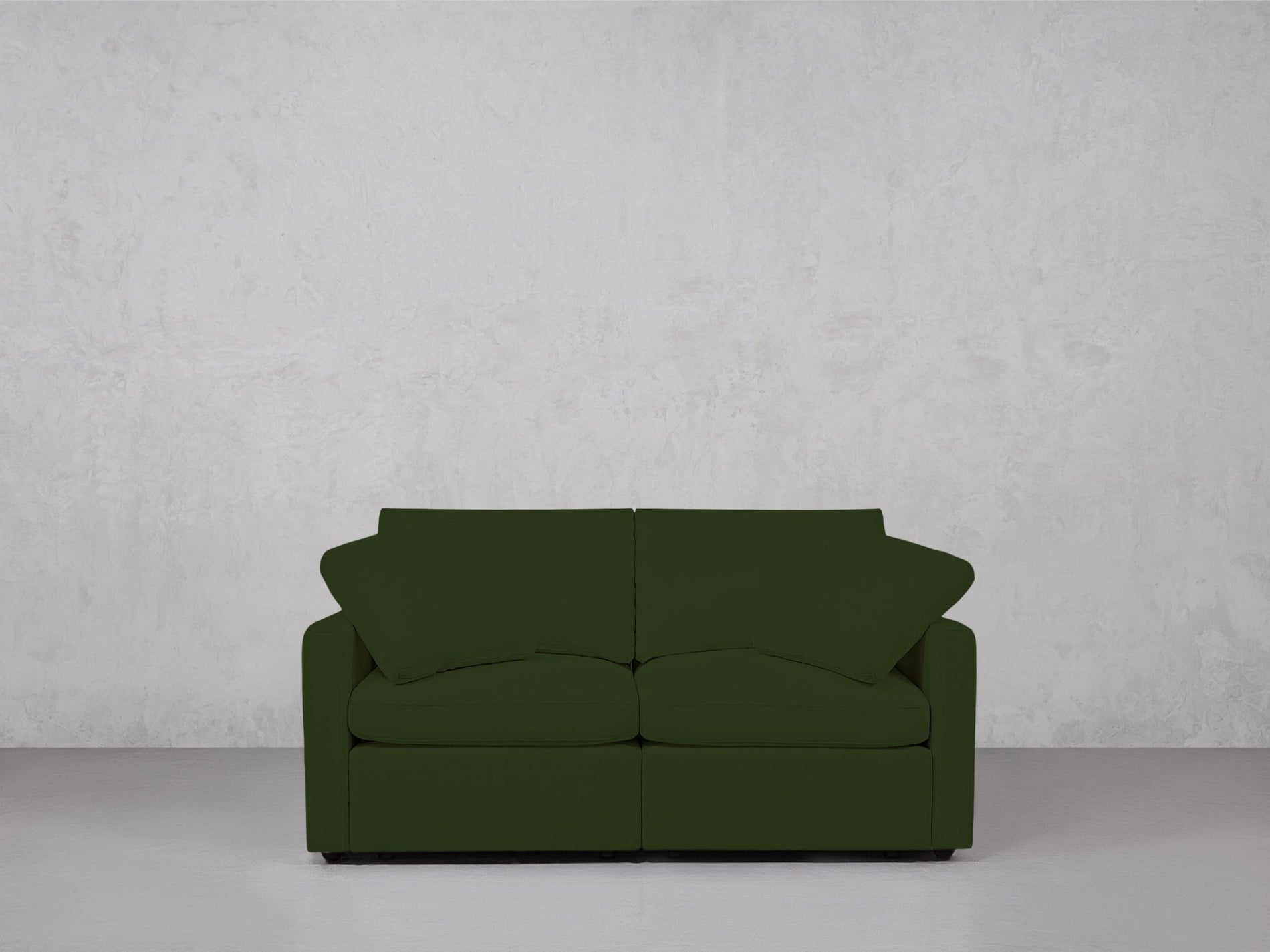 2-Seat Modular Loveseat (Thin Arms) - 7th Avenue