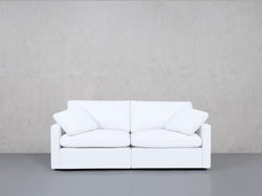 2-Seat Modular Loveseat (Thin Arms)