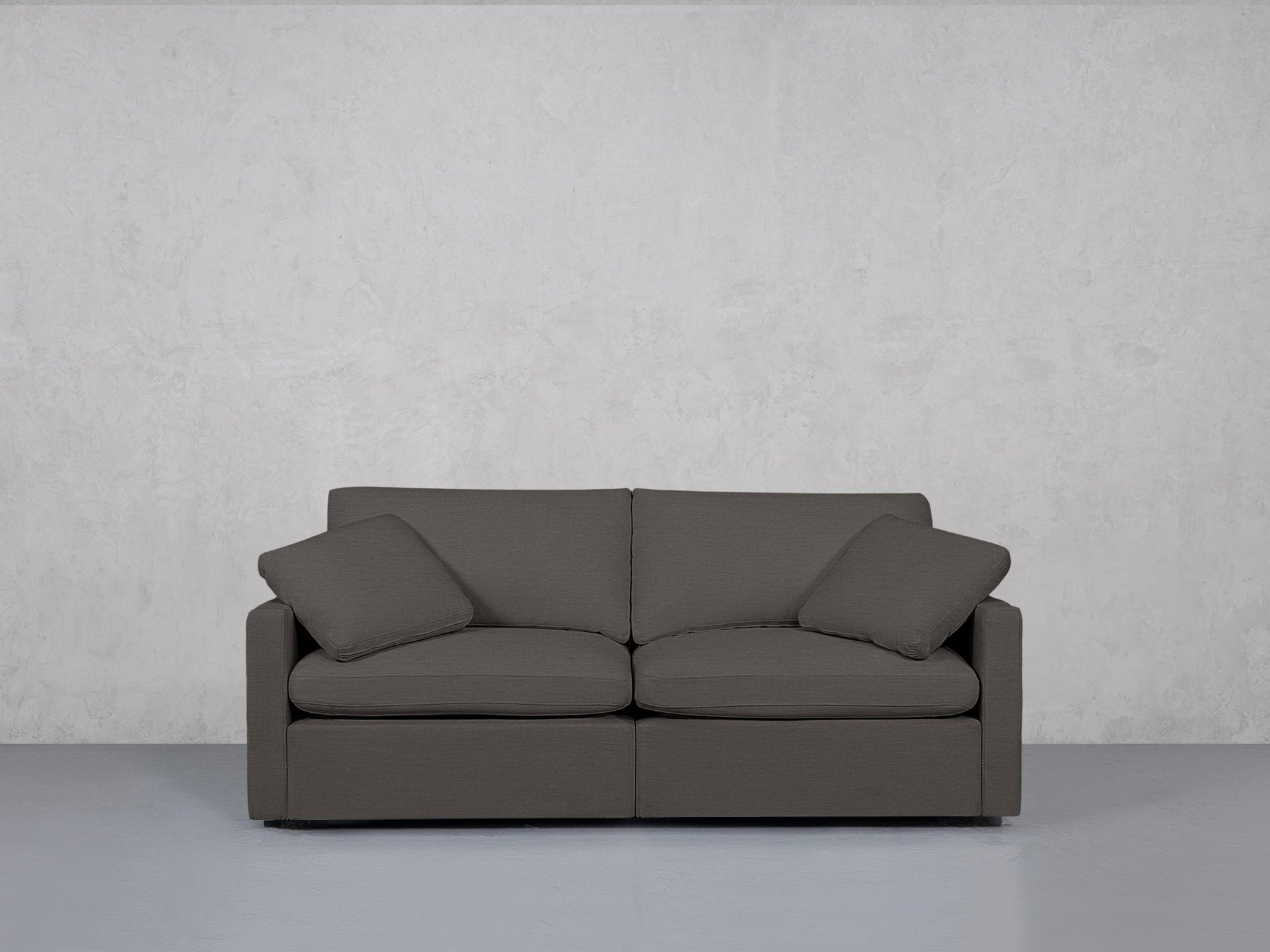 2-Seat Modular Loveseat (Thin Arms) - 7th Avenue