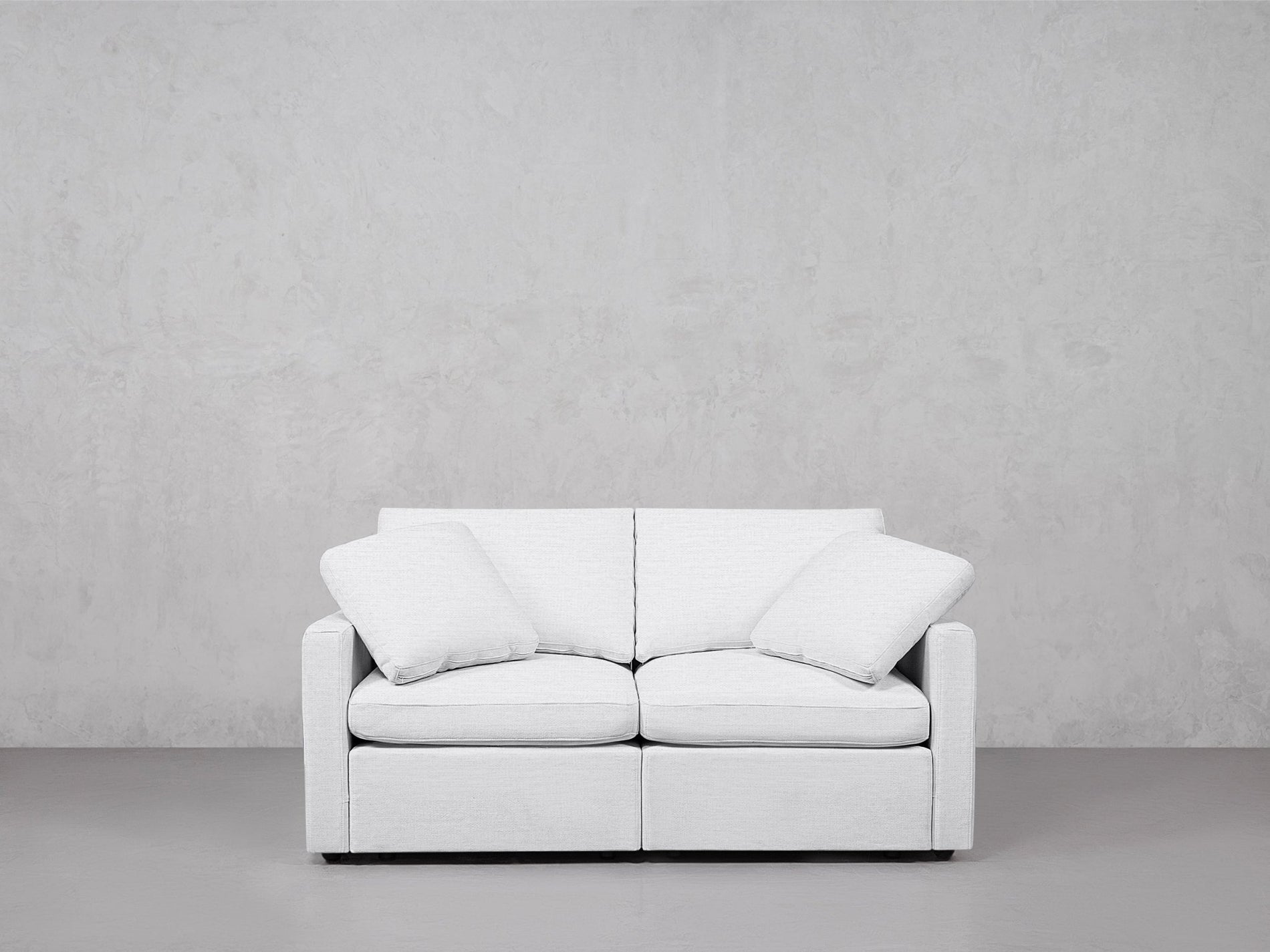 2-Seat Modular Loveseat (Thin Arms) - 7th Avenue
