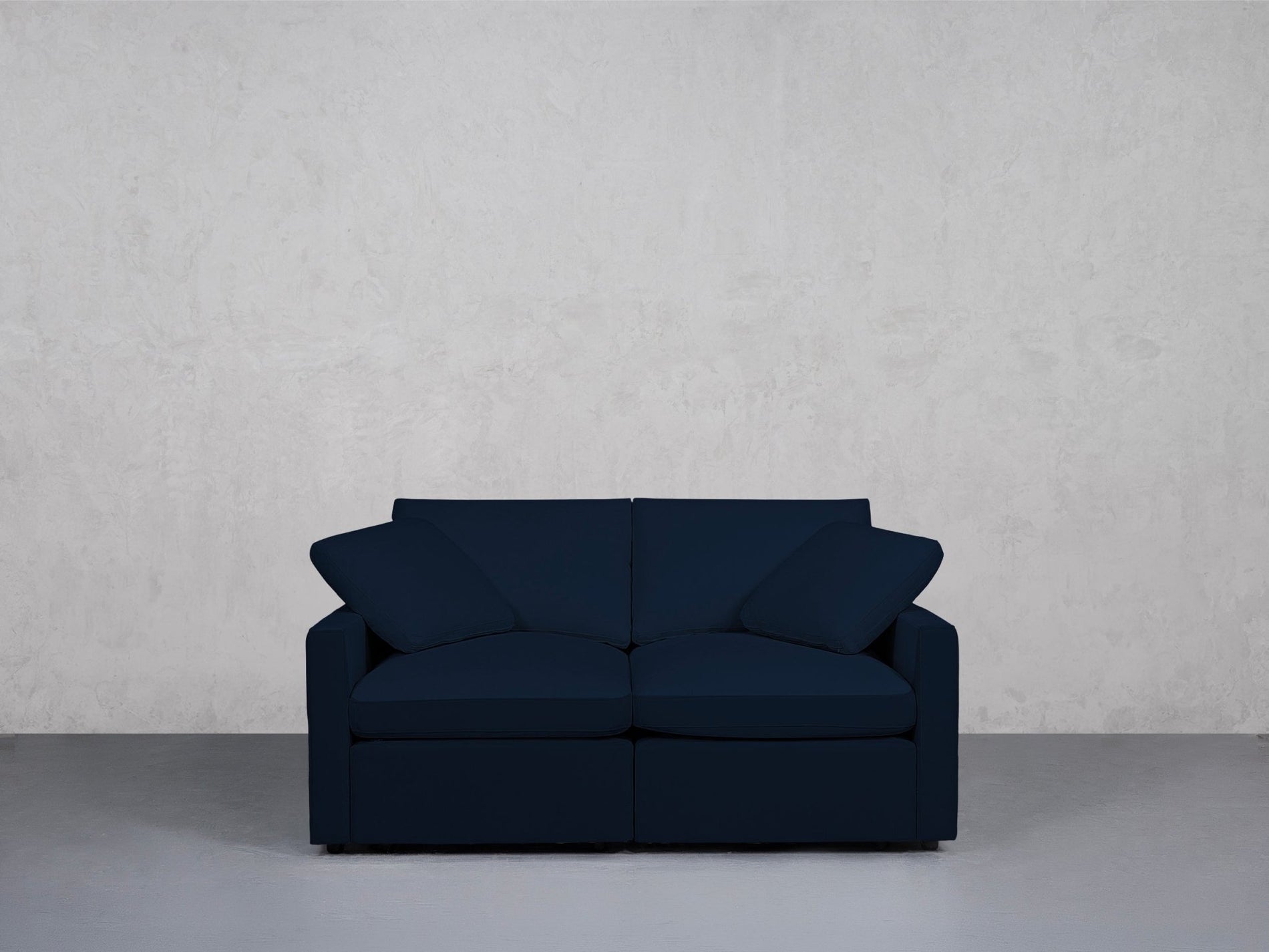 2-Seat Modular Loveseat (Thin Arms) - 7th Avenue