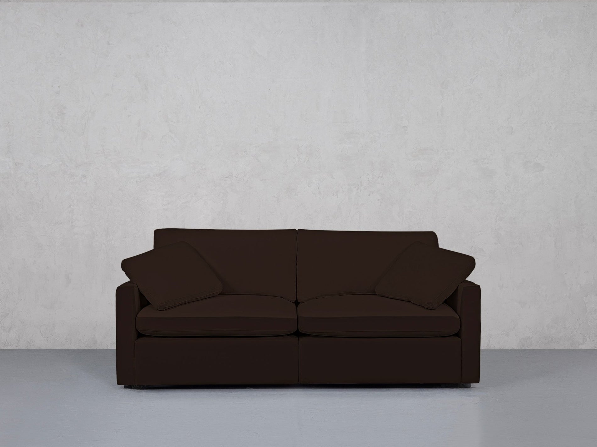 2-Seat Modular Loveseat (Thin Arms) - 7th Avenue