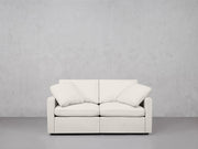 2-Seat Modular Loveseat (Thin Arms) - 7th Avenue