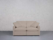 2-Seat Modular Loveseat (Thin Arms) - 7th Avenue