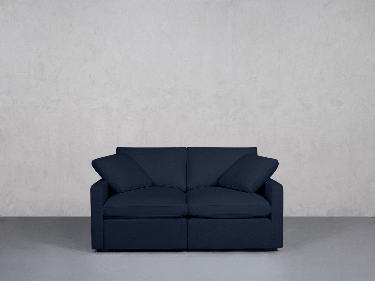 2-Seat Modular Loveseat (Thin Arms) - 7th Avenue