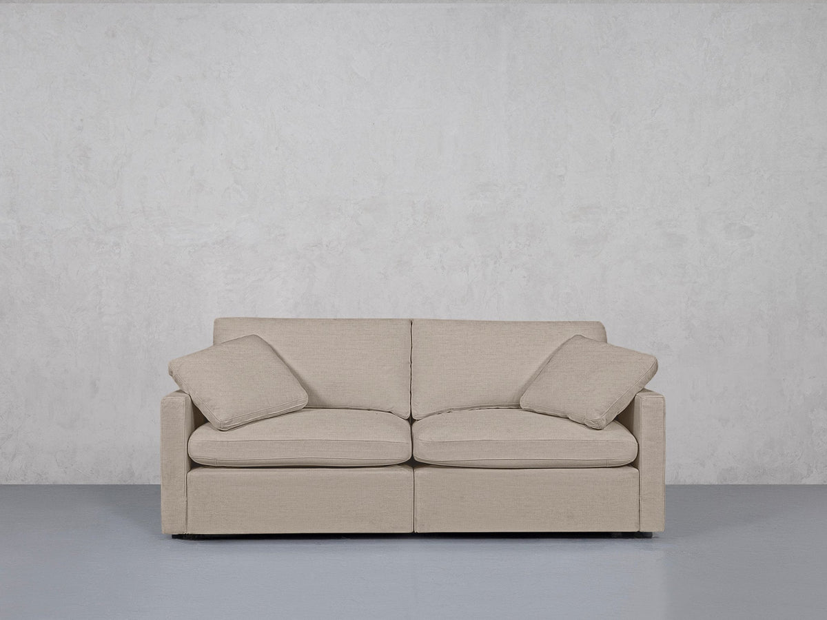 2-Seat Modular Loveseat (Thin Arms) - 7th Avenue