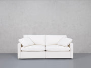 2-Seat Modular Loveseat (Thin Arms) - 7th Avenue