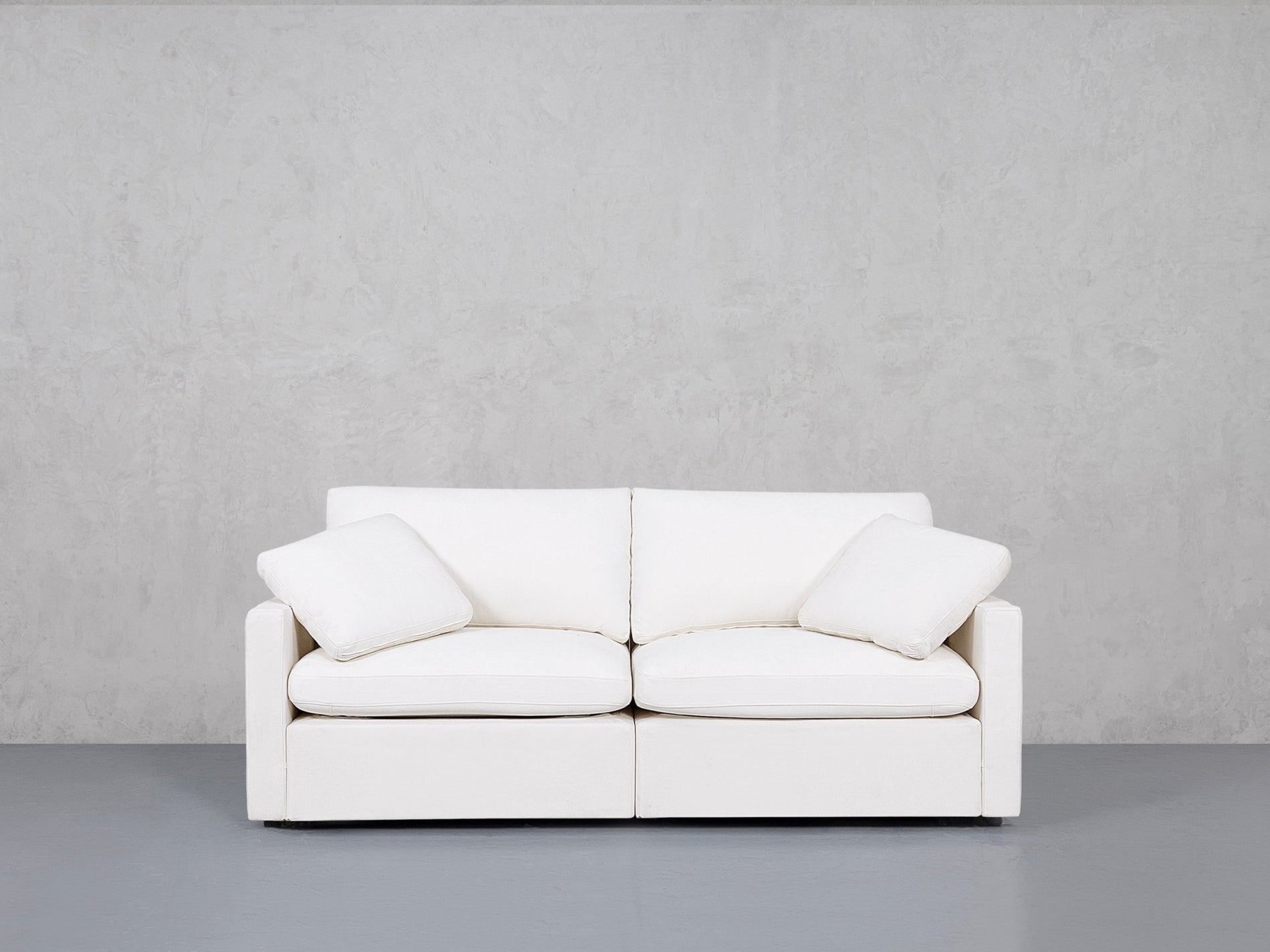 2-Seat Modular Loveseat (Thin Arms) - 7th Avenue