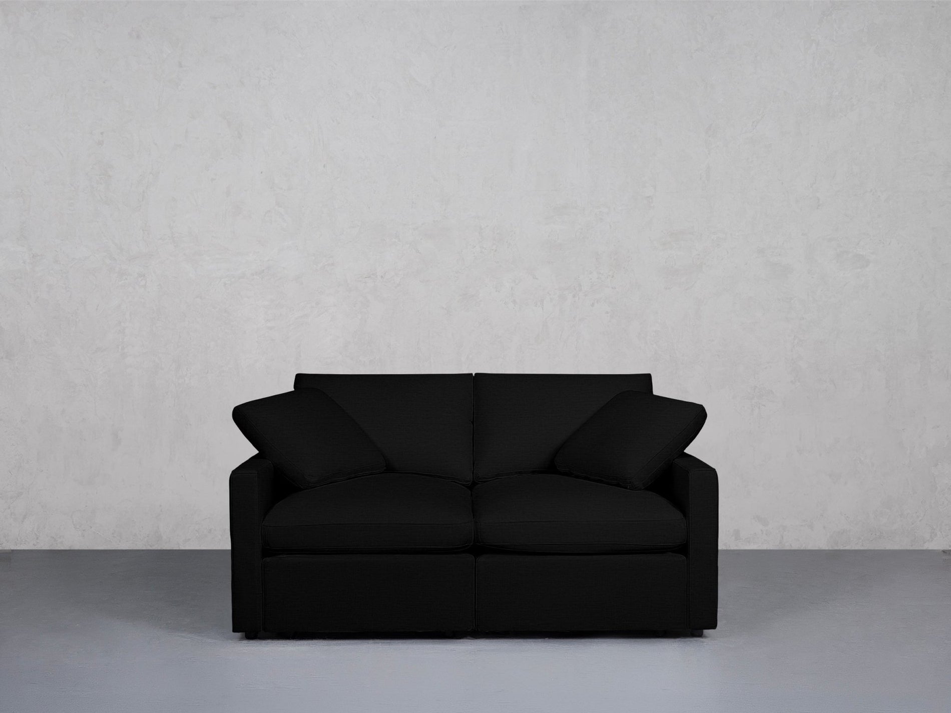 2-Seat Modular Loveseat (Thin Arms) - 7th Avenue