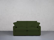 2-Seat Modular Loveseat (Thin Arms) - 7th Avenue