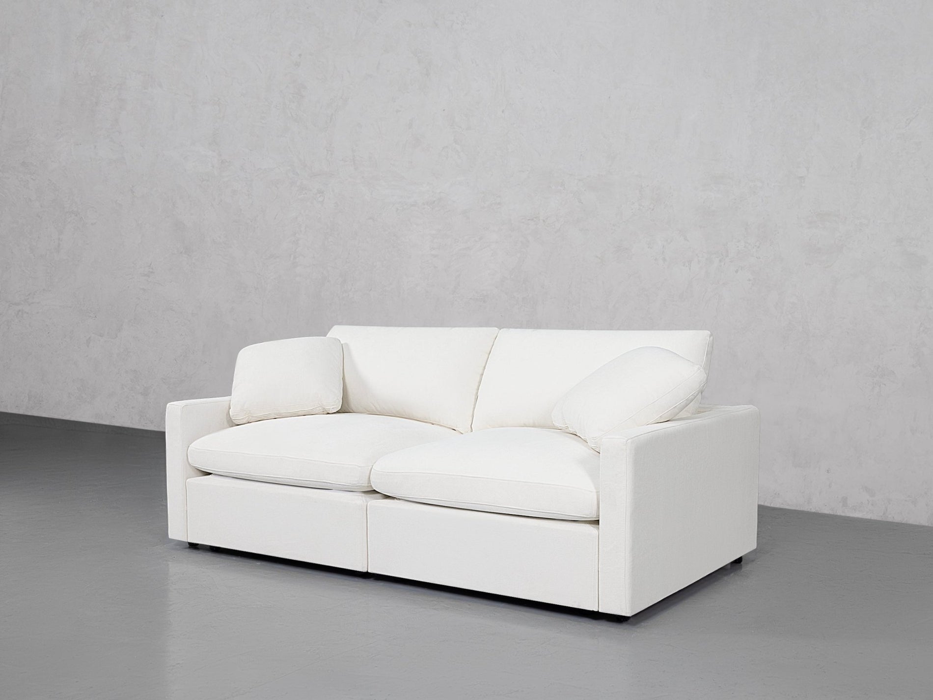 2-Seat Modular Loveseat (Thin Arms) - 7th Avenue